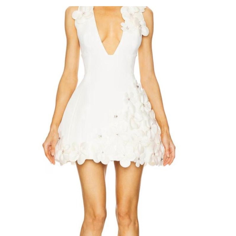 Revolve Bronx and Banco Bridal Estelle Mini dress